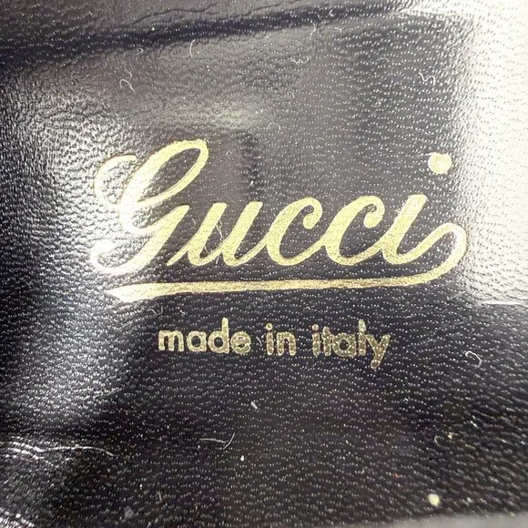 Vintage Gucci Bamboo Horsebit Ballet Flats GG Canvas US‎ 9 - Picture 6 of 10